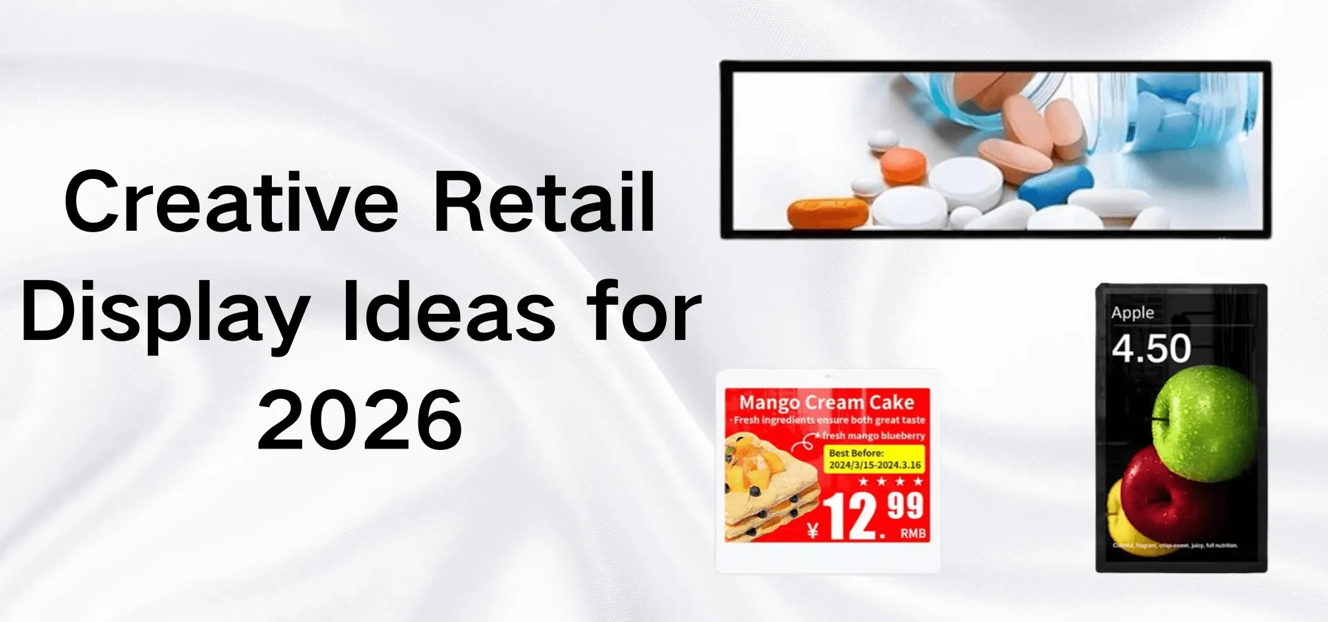 კრეატიული საცალო ვაჭრობის ჩვენების იდეები 2026 წლისთვის